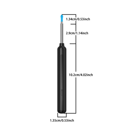 Comes with 6 Ear Scoops for Earwax Removal, Ear Cleaner with Camera
