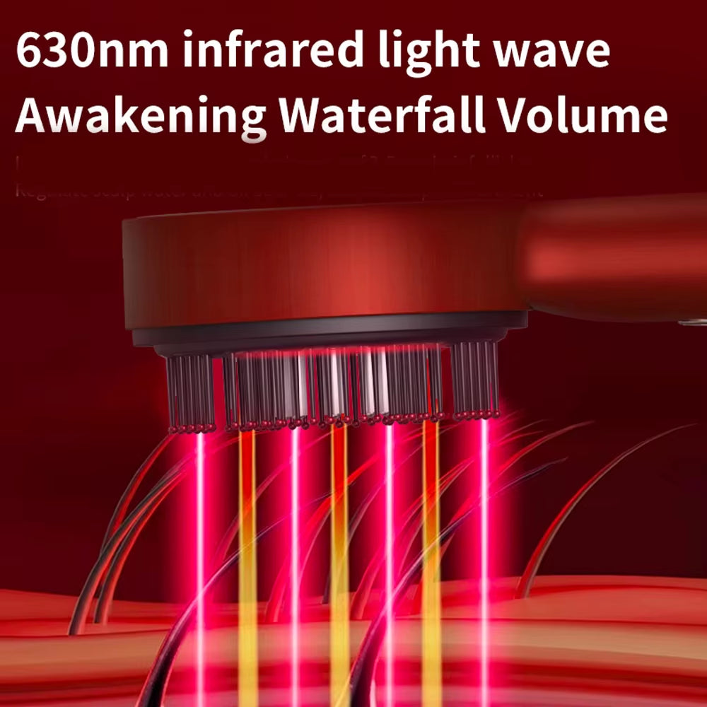 Electric Vibration Massage Comb Massage Scalp Brush Applicator Inject Essential Oils Scalp Care & Hair Care