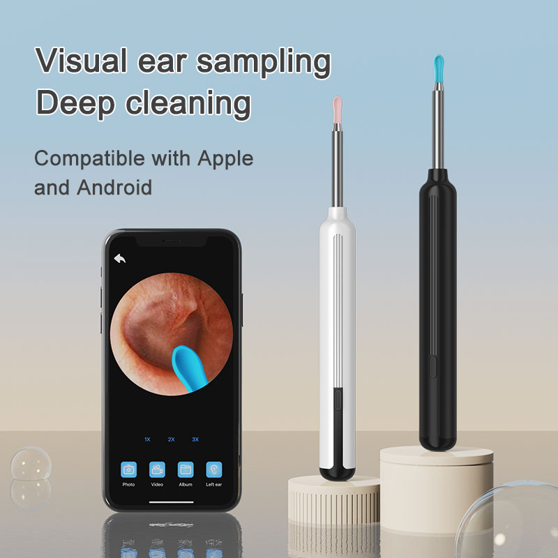 Comes with 6 Ear Scoops for Earwax Removal, Ear Cleaner with Camera