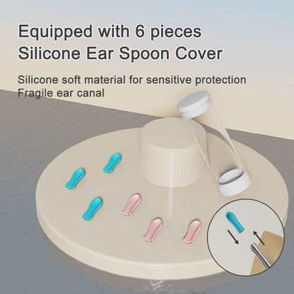 Comes with 6 Ear Scoops for Earwax Removal, Ear Cleaner with Camera